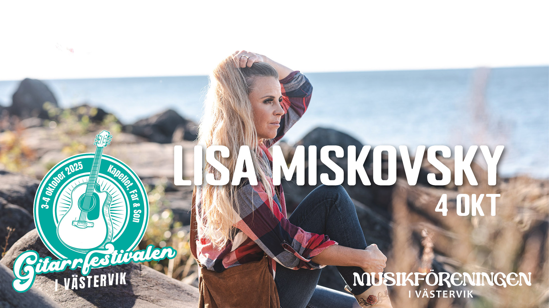 Lisa Miskovsky till Gitarrfestivalen