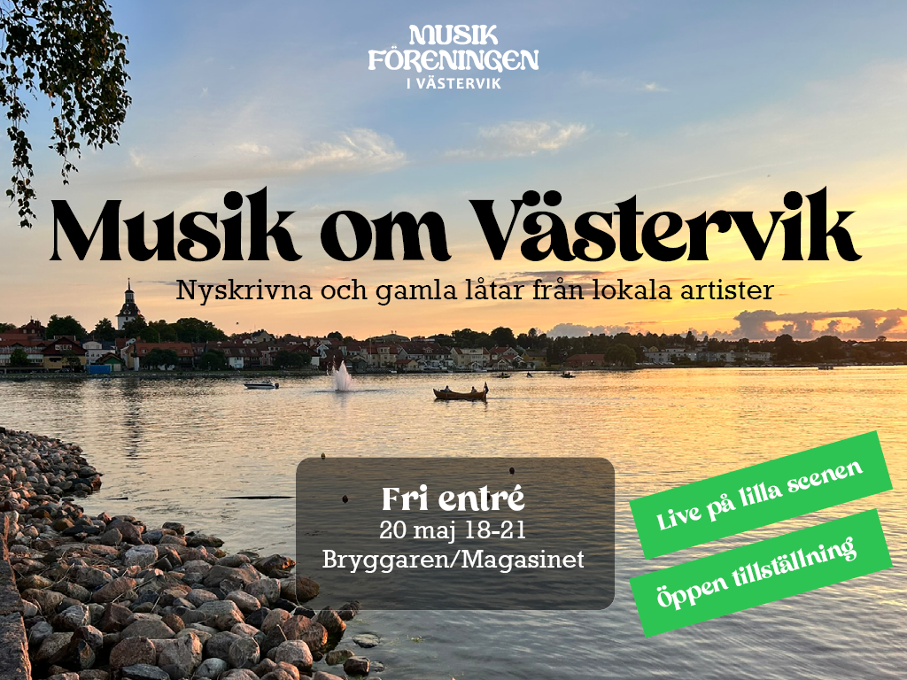Musikkväll i Magasinet 20 maj