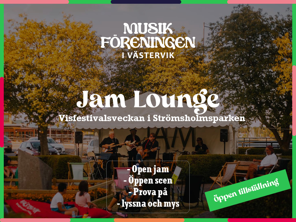 Jam Lounge Visfestivalen 9-11 juli